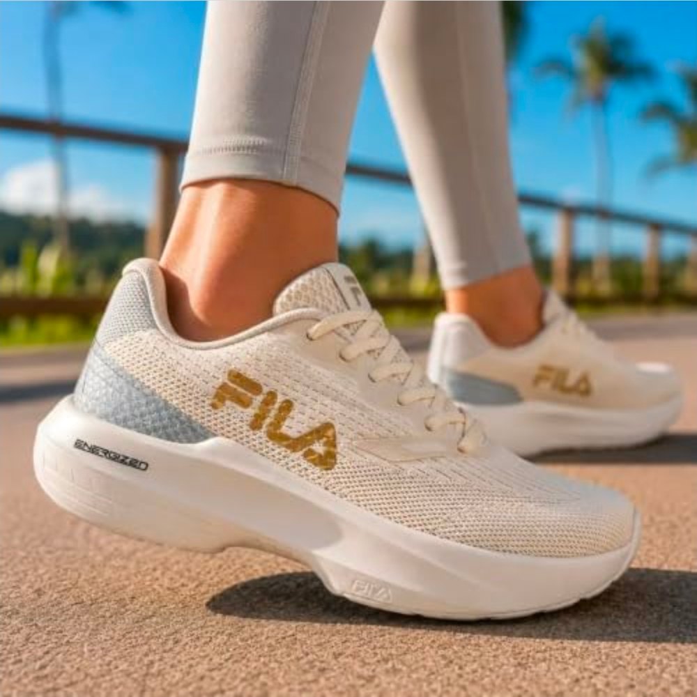 Tênis Fila Impulser Feminino, Morganite/Golden, 37